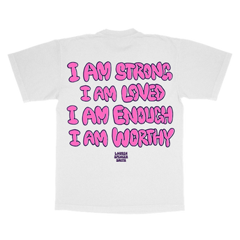 Affirmations Bubble Tee Back