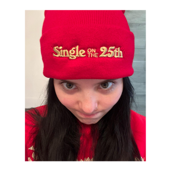 Single on the 25th Red Beanie 2